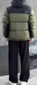 鸭鸭【高充绒】羽绒服男士短款加厚2025年冬季新款面包服防寒保暖外套 橄榄绿 【197-255g充绒】 3XL 【建议175-195斤】 实拍图