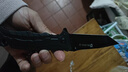 煌利（HUANGLI） 德国户外装备求生刀具小刀防身折叠刀多功能随身便携野外瑞士刀折刀 黑猫平头款 实拍图