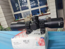 蚊子王 短款瞄准镜抗震高清光学十字镜带锁定瞄准器上下左右可调4四倍镜 普通短4X32 K185管夹 实拍图