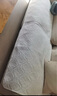 太美鑫水洗全棉亲肤沙发垫四季通用防滑布艺简约现代纯棉坐垫子套罩盖布 A-凤绵-米白(双面) 90*210cm 实拍图