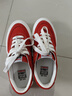 VISION STREET WEAR官方  FLAT TOP红柚色低帮翻毛皮帆布鞋滑板鞋男女鞋平底 西柚色 36 实拍图