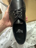 马丁（DR.MARTENS）1461 Quad夏季松糕通勤光面皮黑色厚底皮鞋单鞋 黑色 36 实拍图