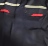  乾朗 春秋防静电工作服套装男女长袖厚款耐磨劳保服带反光条电焊工服汽修工程服加油站电力局工装可定制logo 藏蓝色春秋套装175 实拍图