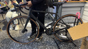 瑞豹SUPERSPORT公路车公路自行车瑞豹公路车自行车公路车 S|变色龙灰银 105 线拉碟刹 实拍图