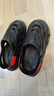 卡帝乐鳄鱼洞洞鞋男夏季包头凉鞋踩屎感沙滩鞋两用凉拖鞋男 1564 黑色 44-45 实拍图