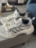 阿迪达斯 （adidas）男女运动鞋轻便耐磨休闲老爹鞋透气缓震跑步鞋  白 37  实拍图