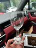 古莎（GUSHA）加厚玻璃小号红酒杯高脚杯6只套装二两半白酒杯家用酒店 180ml玻璃杯6只 三两六 实拍图