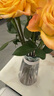 初卓花瓶玻璃花瓶插花干花仿真花水培容器装饰摆件 直筒花瓶10*30cm 实拍图