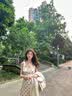 凊知柠2025新款夏季波点吊带连衣裙女圆领露背拼接收腰显瘦裙子 杏色波点 M 实拍图