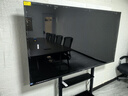 ProPre电视移动支架32-100英寸通用电视机落地支架可移动不锈钢/木纹带轮客厅卧室电视挂架电视架 32-85英寸 钢琴黑木色+双层储物 实拍图