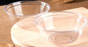 沉弗沉弗 一次性碗PS水晶碗食品级耐高温餐具塑料航空碗加厚透明汤碗 400ml水晶碗 100只 实拍图