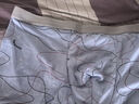 雅鹿男士内裤男四季时尚透气平角裤中腰头抑菌u凸头短裤 曲线潮流男内裤-随机 4条 3XL （建议140-160斤） 实拍图