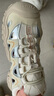 骆驼（CAMEL）丑萌登山鞋女时尚撞色户外休闲鞋 L24M076602 米/银/黄 38 实拍图