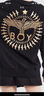 BOY LONDON【圣光骑士】秋季男女同款长袖烫金肌理感潮流圆领长袖卫衣N03019 金色 M 实拍图