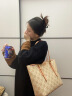 GUSKI包包女包奢侈品单肩包女新款托特包 520情人节生日礼物送女友老婆 杏色【Apricot】 法国高端品牌实用送老婆送闺蜜 实拍图