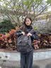 伊梵络带保温袋休闲双肩包新款潮流时尚单肩情人节背包轻便旅行包妈咪包 【防水带保温袋】黑色 实拍图