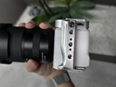 颜左适用索尼ZVE10二代相机兔笼zve10m2兔笼稳定器三脚架竖拍板快装板配件zve10 2代个性化拓展保护框 银色兔笼 实拍图