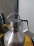 莱诺水杯茶杯不保温杯运动水壶304不锈钢单层加厚大容量喝水杯便携 【304全钢】2000ml 实拍图