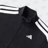 adidas男女大童休闲舒适长袖套装儿童新款阿迪达斯官方轻运动   黑色/白色   152 实拍图