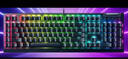 雷蛇（Razer）黑寡妇蜘蛛V4专业版 机械键盘 游戏键盘 RGB背光 游戏电竞 绿轴 带RGB腕托 实拍图