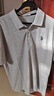 U.S. POLO ASSN.polo衫男短袖夏季保罗商务休闲翻领男装上衣t恤浅花灰2XL 实拍图