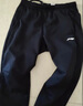 李宁运动裤男秋冬新款男休闲裤拉链加绒保暖卫裤束脚运动长裤AKLUA73 实拍图