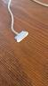 绿巨能（llano）苹果笔记本电脑充电线140W磁吸快充线magsafe3电源线Type-C转接T型接口适用MacBook2米 银色 实拍图