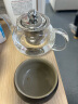 金灶（KAMJOVE）玻璃泡茶壶飘逸杯 茶道杯茶水分离杯 迷你玻璃茶壶过滤内胆茶具 AM-717/250毫升 实拍图