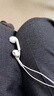 凡锐 耳机有线入耳式重低音手机游戏吃鸡K歌耳麦适用于oppo华为vivo小米荣耀 经典白色(3.5mm) 实拍图
