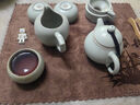 汝道（RUDAO） 汝窑整套功夫茶具套装家用开片汝瓷鎏银茶具复古陶瓷茶器纯银金福茶壶茶杯盖碗整套礼品 汝窑文旦壶10入礼盒套装 实拍图