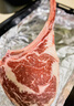 肉鲜厨师 安格斯谷饲战斧原切牛排 净重1kg 澳洲进口雪花牛肉新鲜牛扒 实拍图
