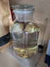 志方益高硼硅玻璃泡酒瓶广口磨砂密封泡酒罐家用泡酒容器玻璃瓶酒坛子 10斤装 单瓶 实拍图