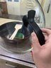炒锅不粘锅晶钻平底炒锅无油烟家用炒菜锅电磁炉煤气灶通用锅具 30CM带盖适合1-3人使用【加厚】 砖石炒锅 实拍图