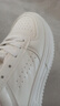 九寸阳光 厚底小白鞋女春季增高ins潮2025新款百搭休闲运动鞋跑步板鞋女 厚底小白鞋白色【37码】 实拍图