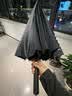24骨长柄雨伞大号男士自动加固暴雨加大黑色直杆伞男晴雨直柄超大 经典黑【自动16骨-防水套-直柄】 实拍图