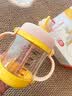 贝因美婴儿牛奶杯1-3岁带刻度宝宝学饮吸管杯PPSU奶瓶防漏儿童直饮水杯 实拍图