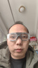 DRATRA近视运动眼镜篮球眼镜足球跑步散光学镜架镜框护目镜比赛专用防雾 透框灰护垫 PC防爆平光镜 实拍图