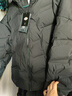 Dickies羽绒服 全身压印印花羽绒服 保暖外套上衣DK010807 黑色 M 充绒量:160g 实拍图