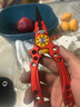 飓利强路亚控鱼器路亚钳弯嘴铝合金钓鱼钳多功能取钩器剪线绑钩开环 多功能路亚钳【红色】 实拍图