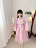 安妮优儿女童汉服夏款樱花公主古装连衣裙2025新款夏季儿童装超仙古风裙子 紫色 160 实拍图