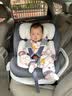 innokids儿童安全座椅婴儿0-4-12岁汽车360度旋转i-size认证通风IK18 智能款雾凇灰【智能通风加热】 实拍图
