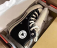 匡威（Converse）1970s 经典三星标高帮鞋情侣运动鞋学生鞋休闲帆布鞋男女鞋多巴胺 162050C 三星标经典黑 38 /5.5 实拍图