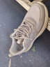 回力官方男鞋秋季跑步鞋男款老爹鞋透气运动鞋男士学生舒适休闲鞋子男 浅灰0358 42 实拍图
