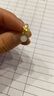珍尚银中国黄金授权和田玉银耳钉坠女生日礼物纪念送女朋友老婆妈妈母亲 实拍图