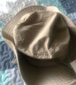 骆驼（CAMEL）【baby同款】渔夫帽夏薄款大头围防晒遮阳太阳帽子大帽檐遮脸帽 【UPF50+轻量防晒】卡其，2115-1 均码 实拍图