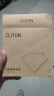 CLITON咖啡滤纸 便携滴漏式手冲咖啡粉过滤网 V型滤杯用白色滤纸100张 实拍图