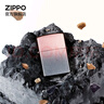 ZIPPO打火机之宝防风煤油 无界焕色-刚毅黑金生日礼物男 单机礼盒 实拍图