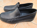 爱步（ECCO）乐福鞋男 软底轻盈一脚蹬豆豆鞋 S 轻巧莫克540514 黑色42 实拍图