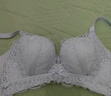 都市丽人内衣女无钢圈小花心文胸聚拢中薄款透气波斯菊性感蕾丝胸罩2B9506 实拍图