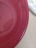 加大加厚洗脸盆家用大号洗菜盆洗衣盆浴室专用内裤收纳盆子 紫红 中号摔不烂【直径26cm】 实拍图